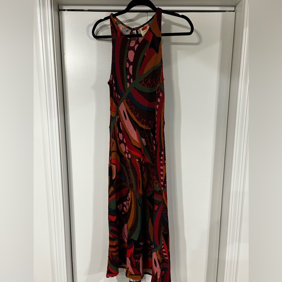FARM Rio Dresses & Skirts - FARM Rio Multicolor Abstract Print Maxi Dress
